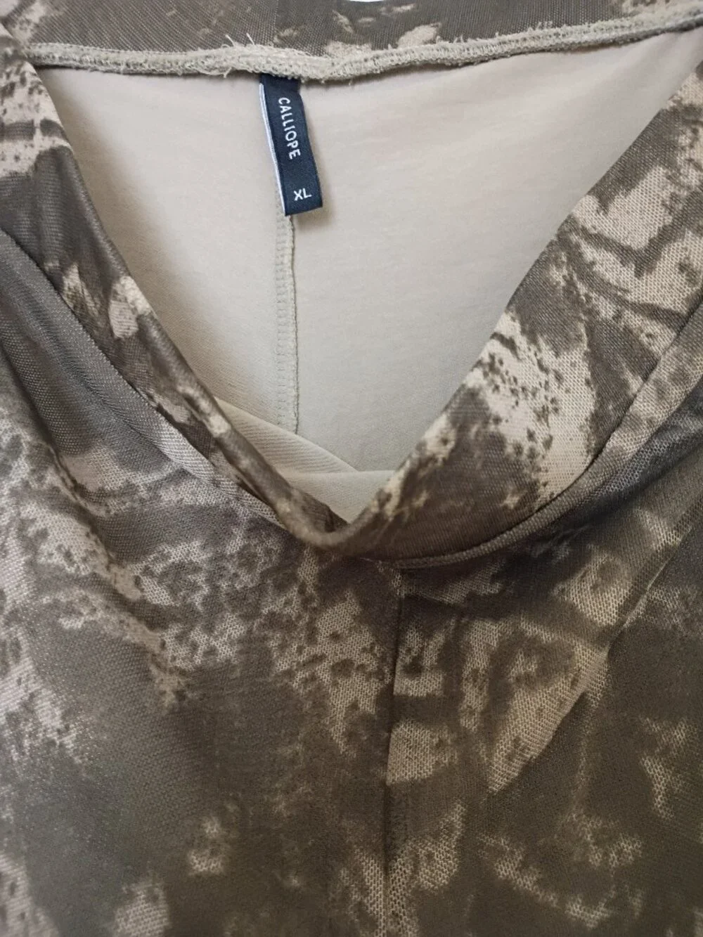 Camouflage calliope pants with matching  t-shirt set